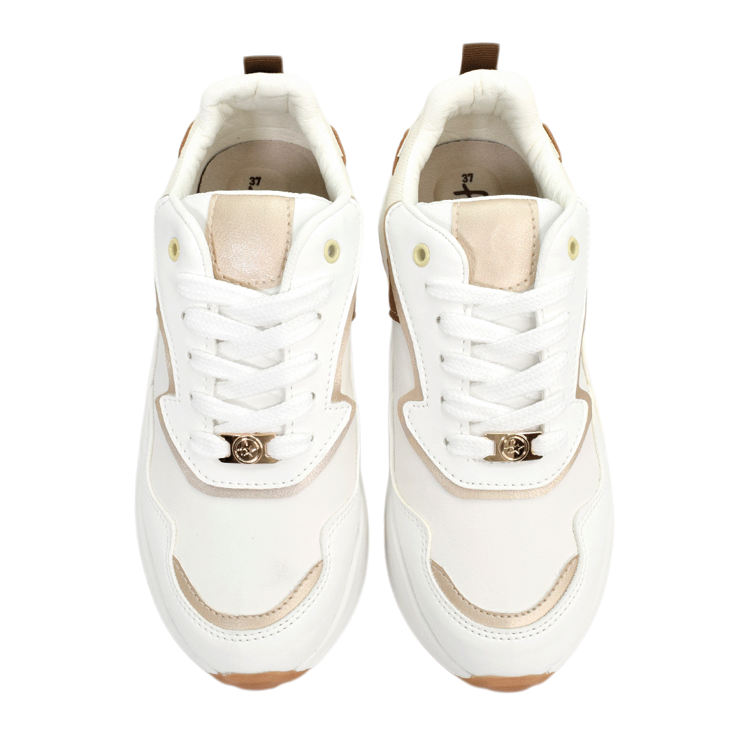 Tenis para mujer en color marfil - Imagen 2