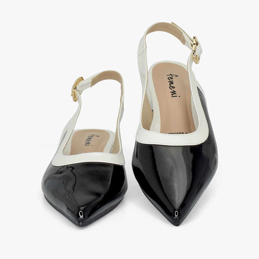 Tacones para mujer en color negro - Imagen 2